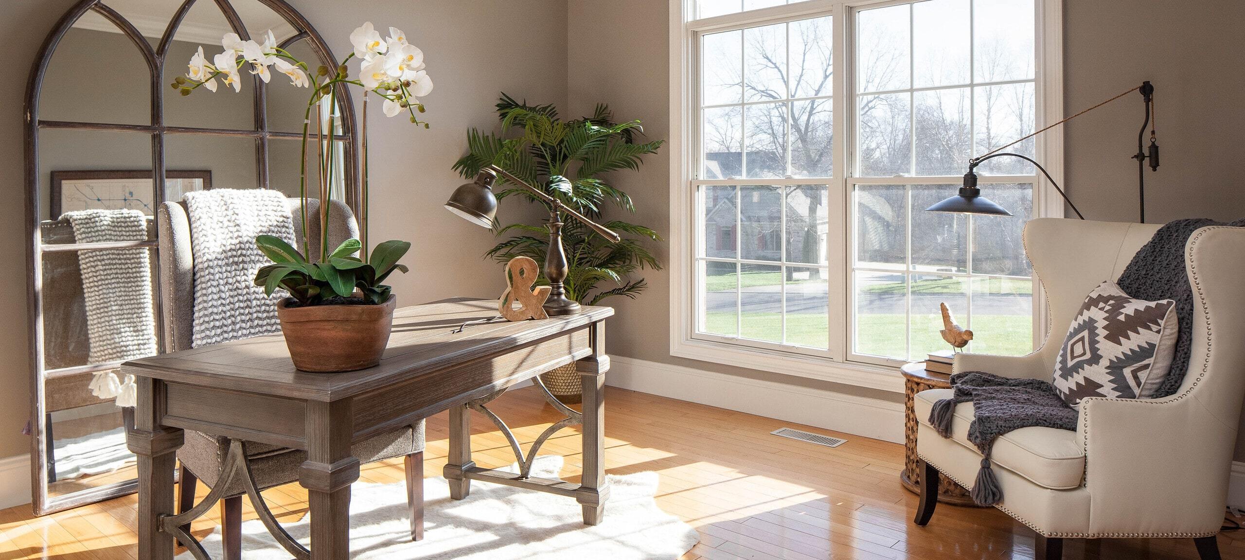 Sunny modern office in Moweaqua, Central Illinois area